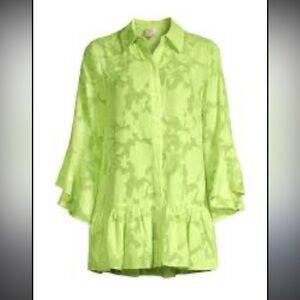 Milly Neon Yellow Women's Swim Coverup